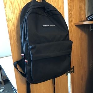 tommy hilfiger black backpack